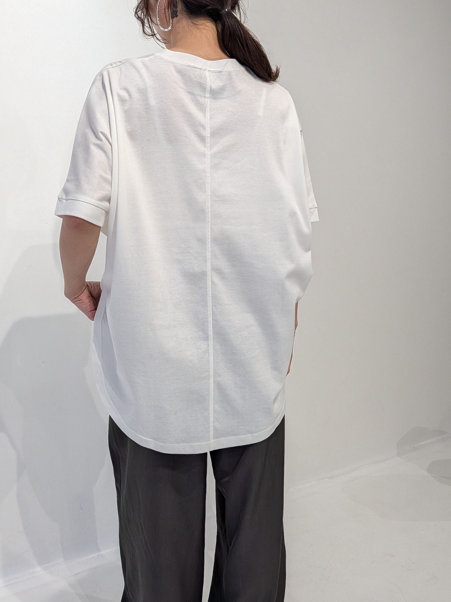 【Made in japan】 curve hem po