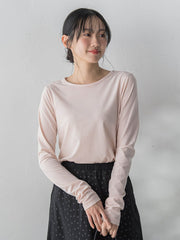 シアーベロアカットソー≪手洗い可能≫