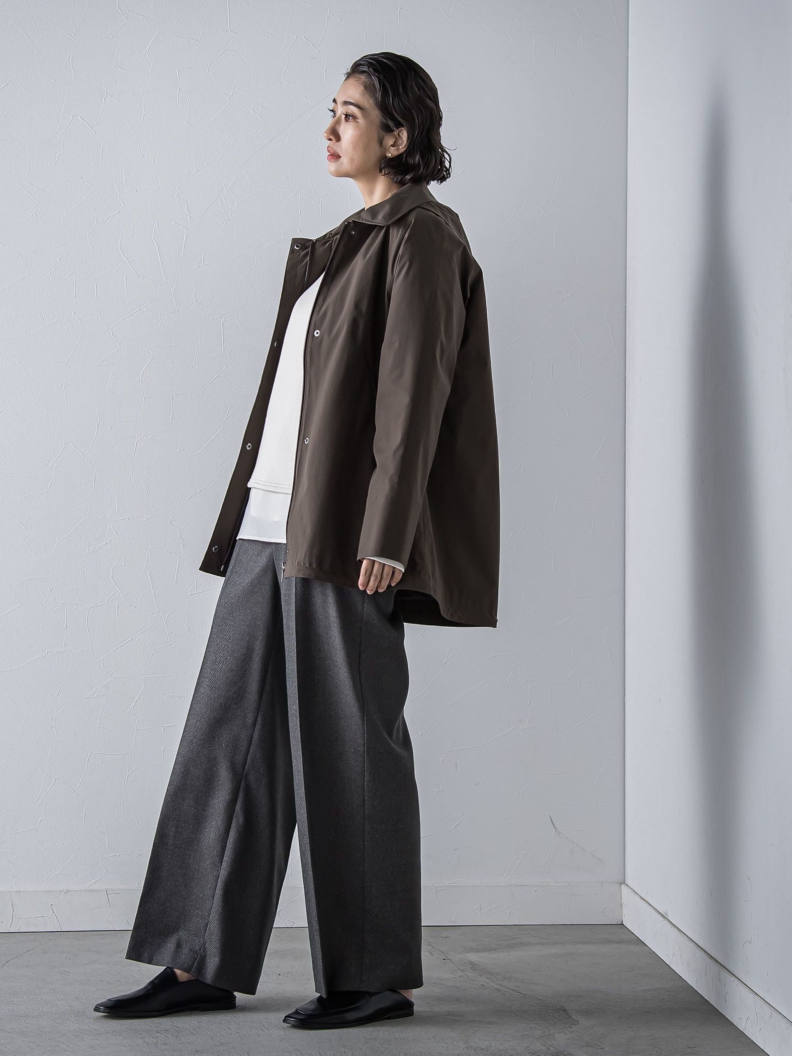 パーテーションダウンステンジャケット≪洗濯機で洗える≫