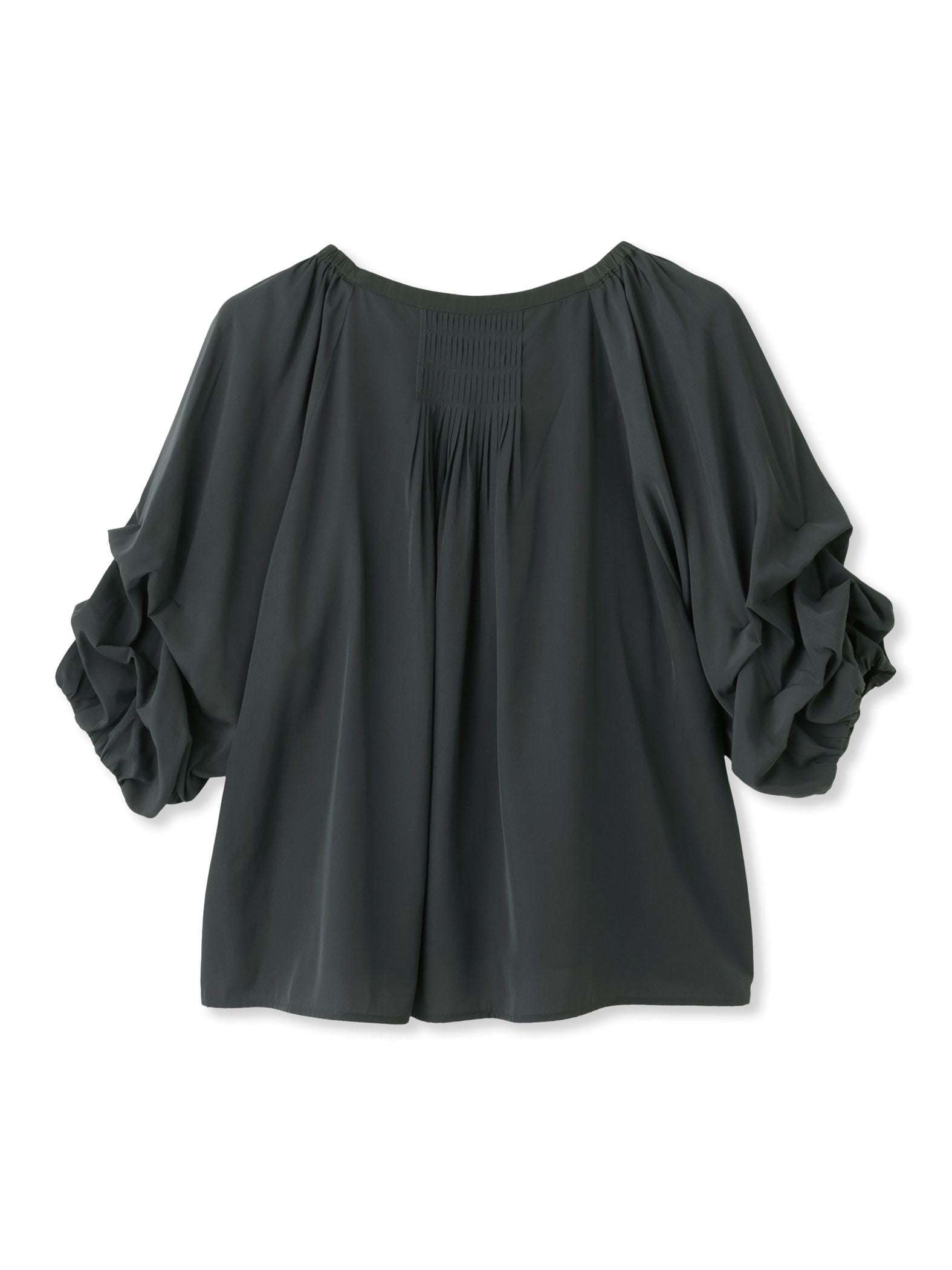 ホイップタックスリーブブラウス