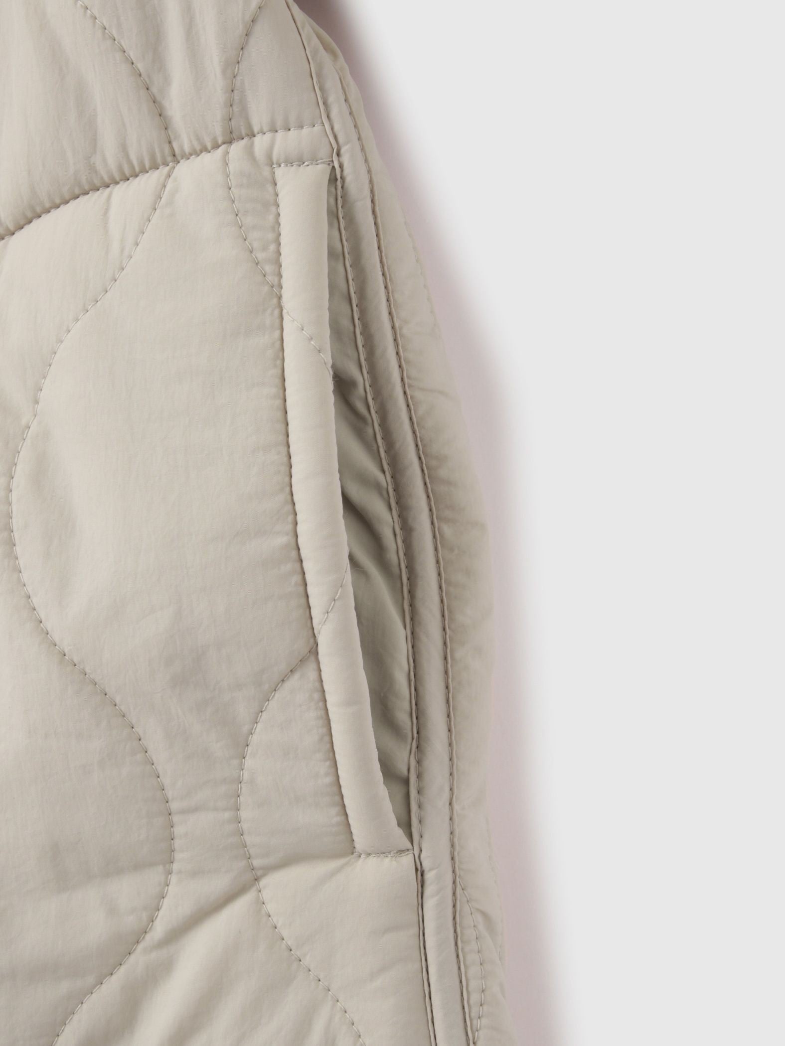 ひょうたんキルトリバーシブルZIPジャケット