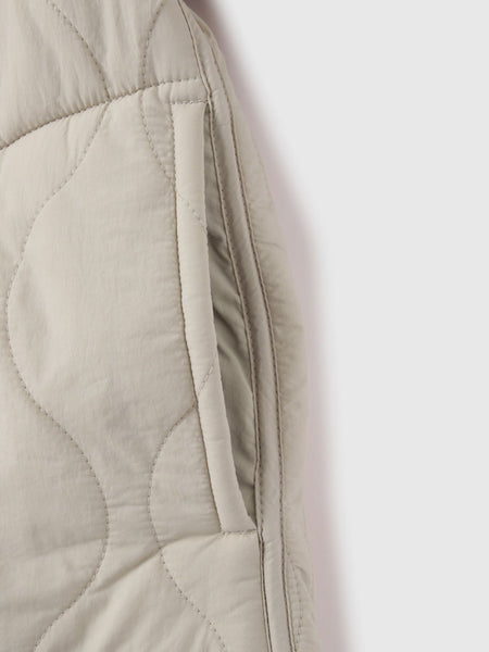 ひょうたんキルトリバーシブルZIPジャケット