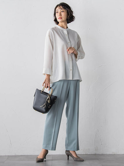 【大きいサイズ】【受注会限定】マルチパターンブラウス