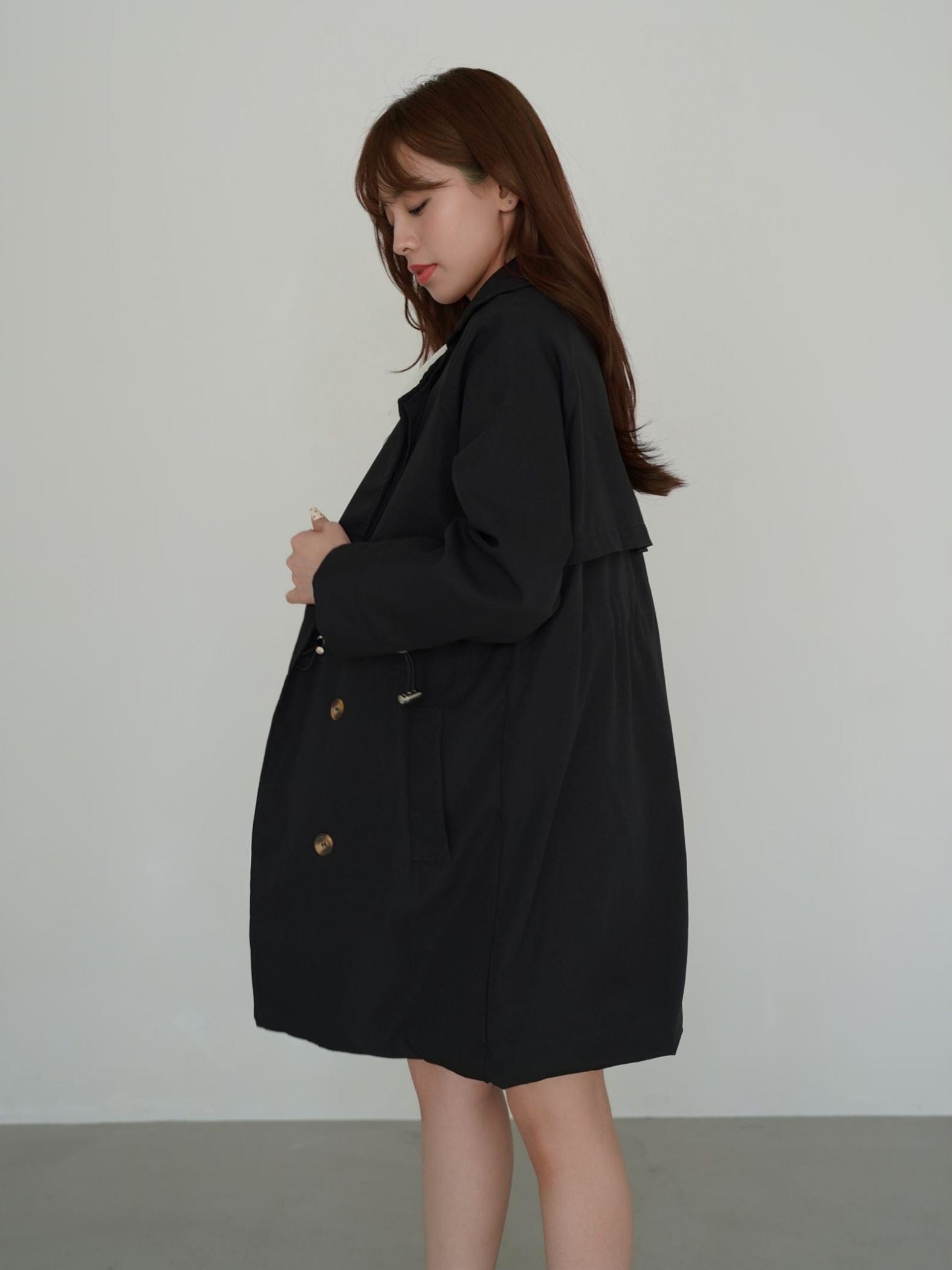 Middle Trench Coat