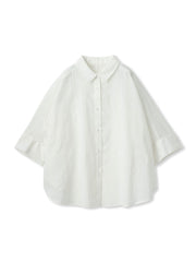 【WEB限定】T/Cストライプブラウス