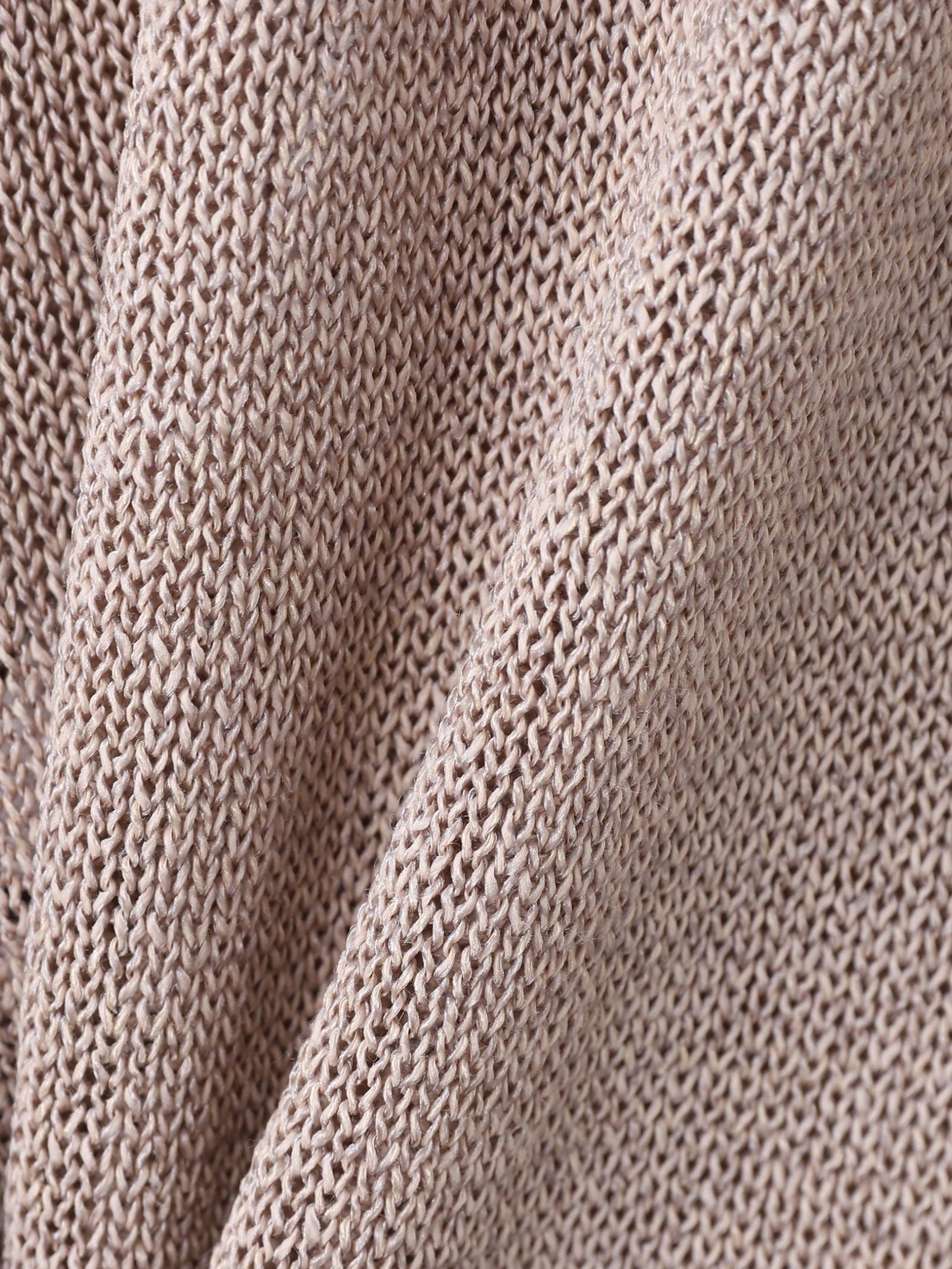 ペーパーブレンドルーズニットプルオーバー