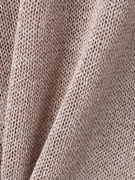 ペーパーブレンドルーズニットプルオーバー