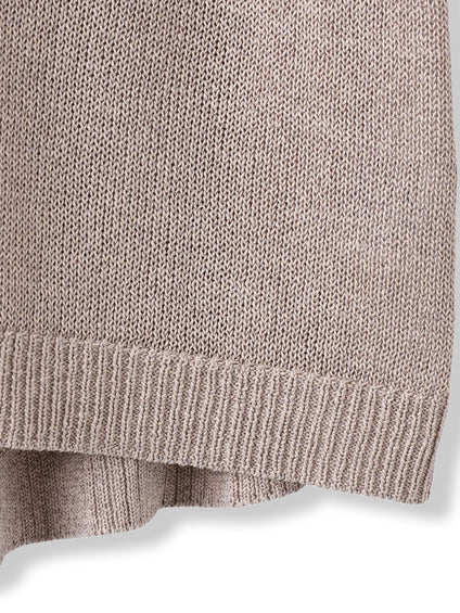 ペーパーブレンドルーズニットプルオーバー