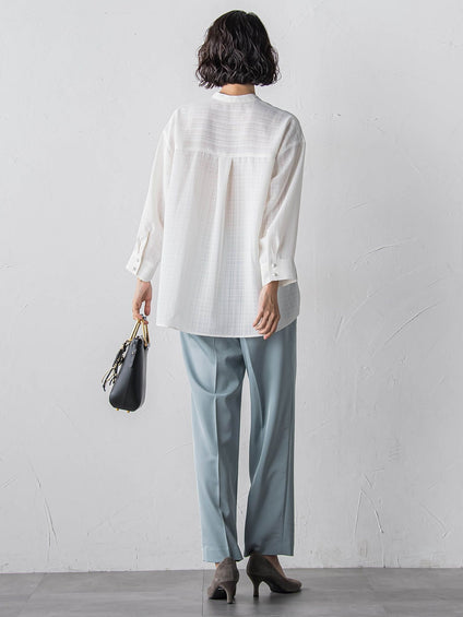 【大きいサイズ】【受注会限定】マルチパターンブラウス