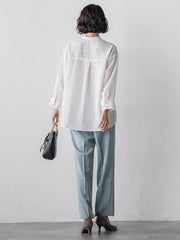 【大きいサイズ】【受注会限定】マルチパターンブラウス