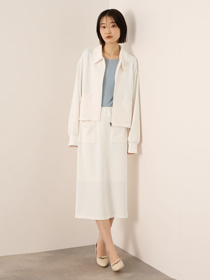 《予約販売》【ふんわり、きちんと。】ライトダンボールスカート≪手洗い可能≫