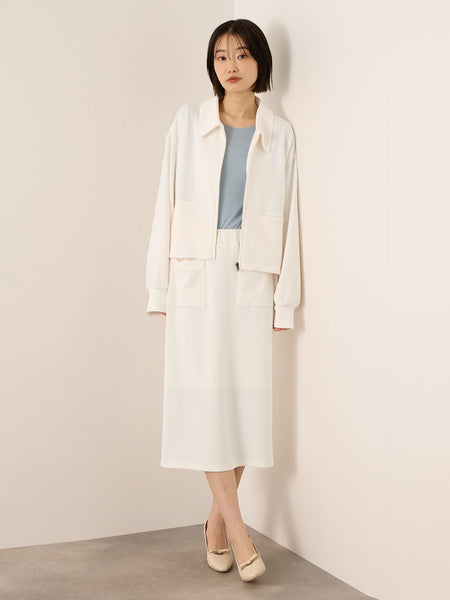 《予約販売》【ふんわり、きちんと。】ライトダンボールスカート≪手洗い可能≫