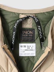 TAION　ダブルジップダウンジャケット≪手洗い可能≫