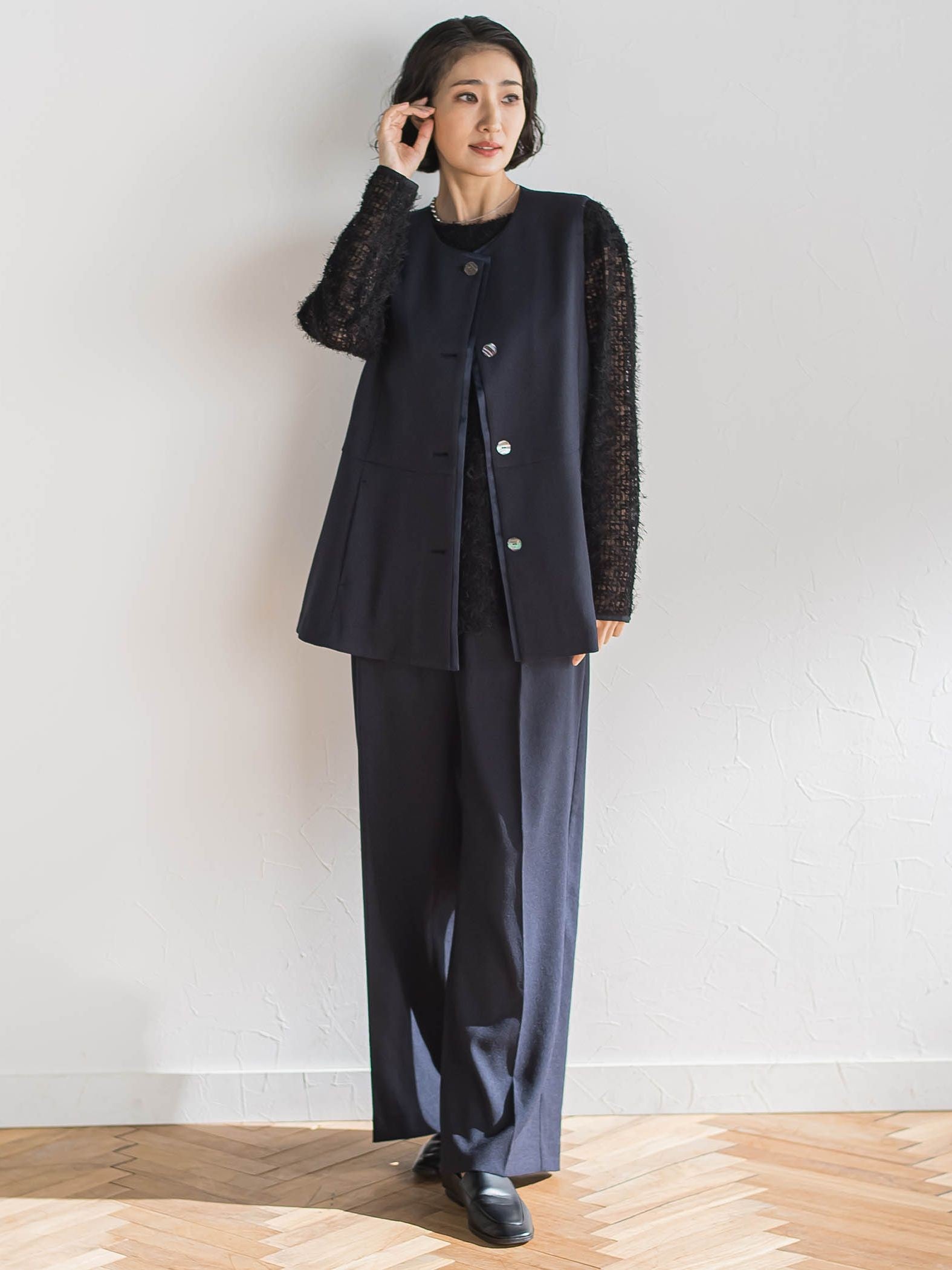 【大きいサイズ】フェザートップス