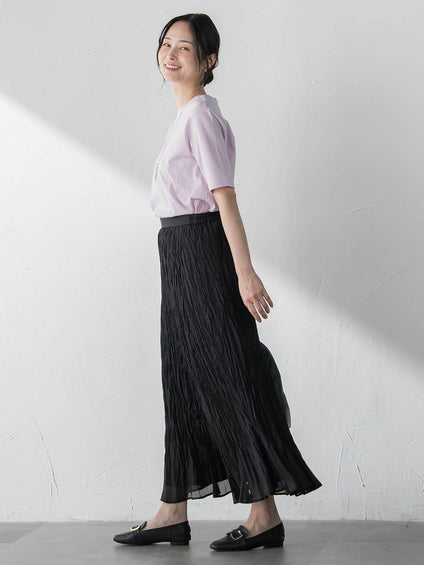 汗ジミ軽減カットソー