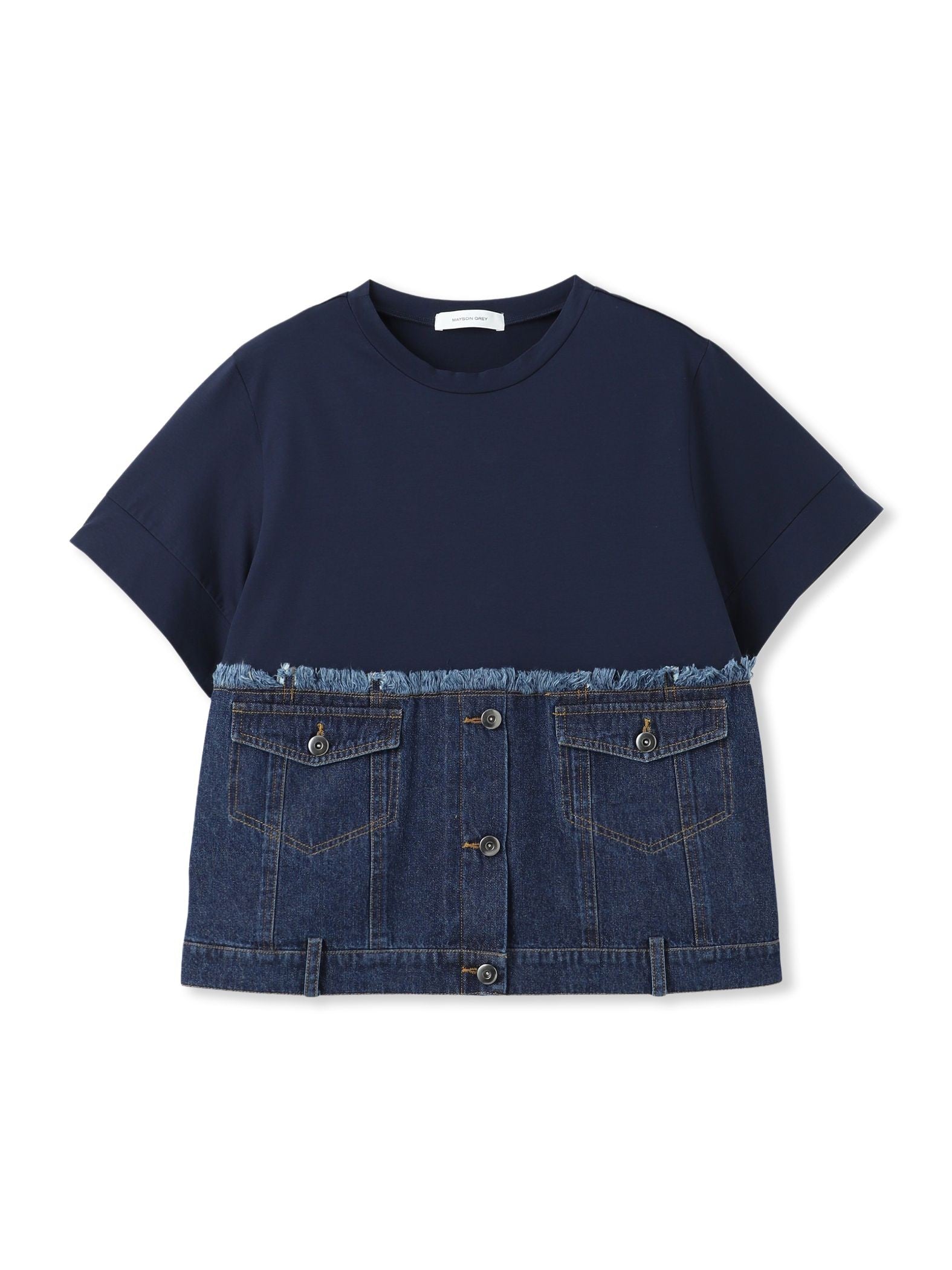 デニムドッキングTシャツ