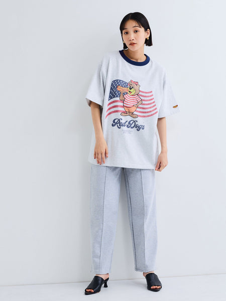 【Red Dogs】リンガーTシャツ≪洗濯機で洗える≫