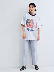 【Red Dogs】リンガーTシャツ≪洗濯機で洗える≫