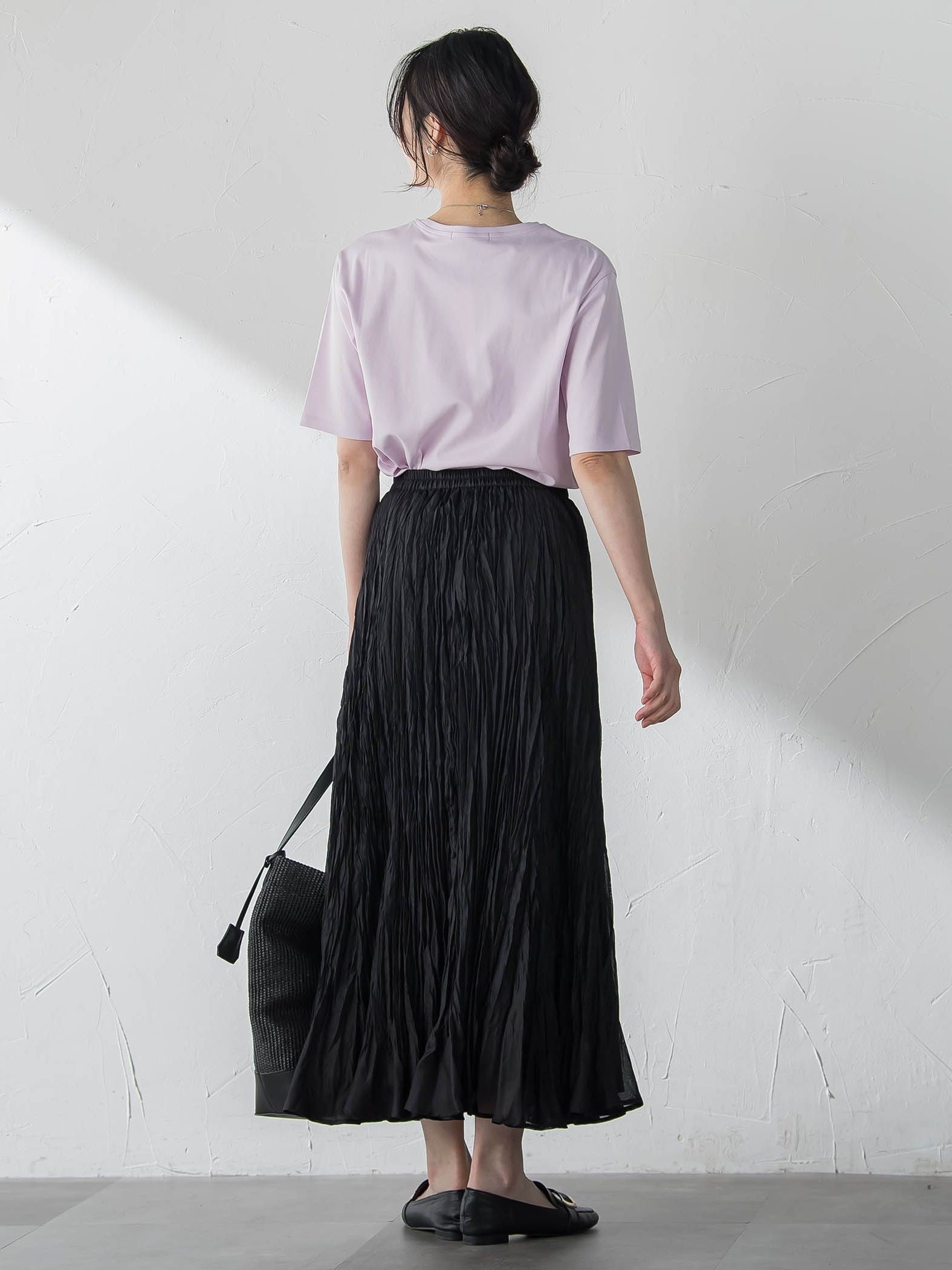 汗ジミ軽減カットソー