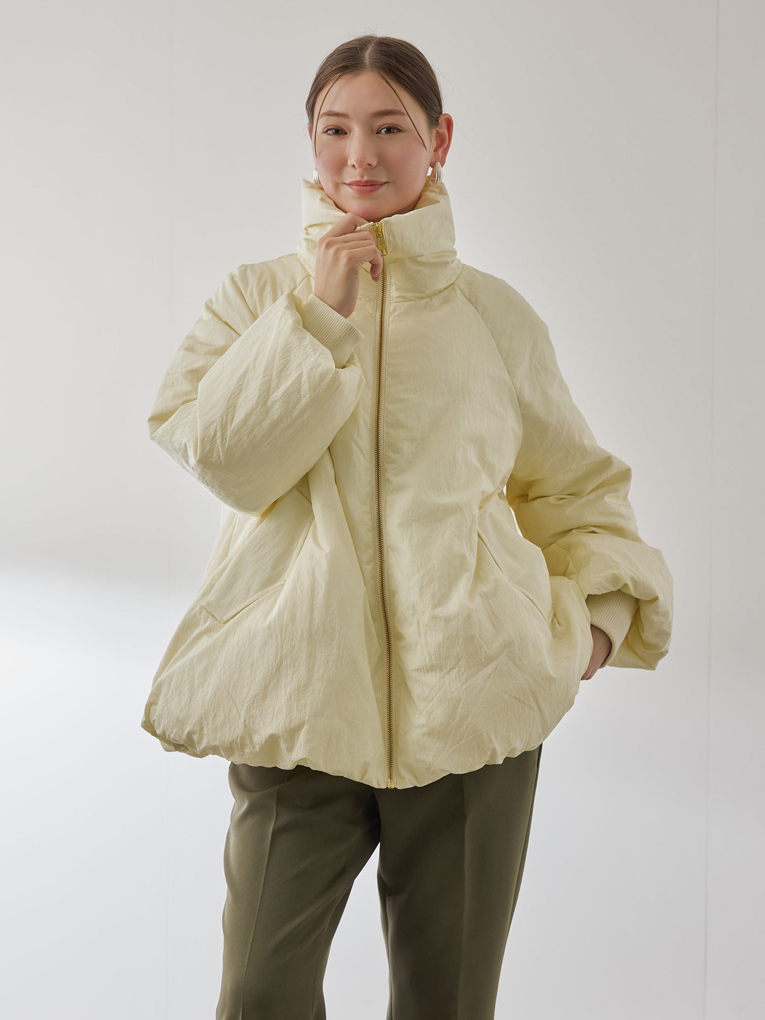 ルフレタンブラーコクーンダウンジャケット