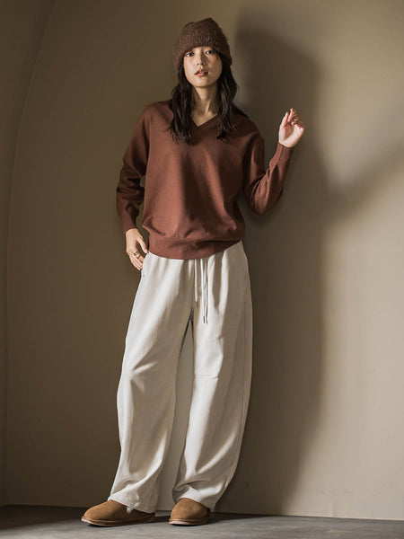 【カタログ掲載・40周年限定】ベロアデニムドロストカーブパンツ≪セットアップ対応≫