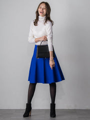 スパンコールリブタートルニット≪手洗い可能≫