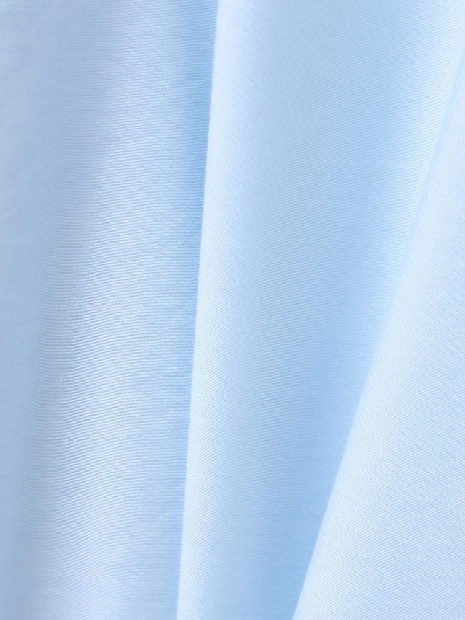 シアーバンドカラーブラウス≪洗える≫