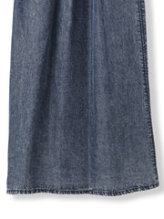 ゆれるデニムフレアパンツ