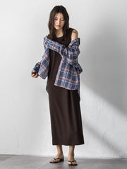叶えるカットタンクワンピース