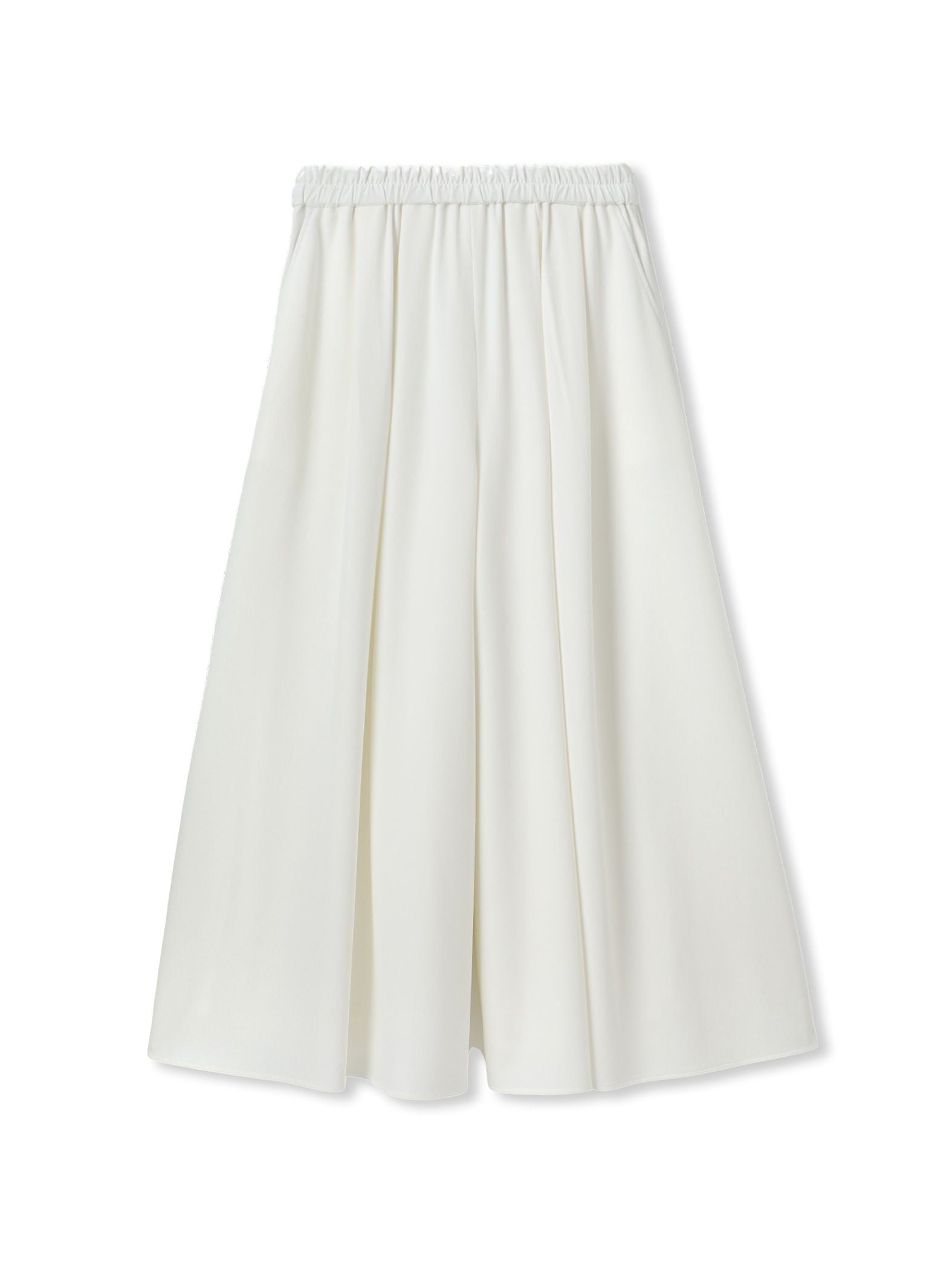 シャンブレーイージーキュロットパンツ≪手洗い可能≫