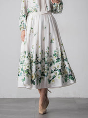 クリスマスローズスカート