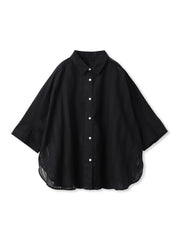 【WEB限定】T/Cストライプブラウス