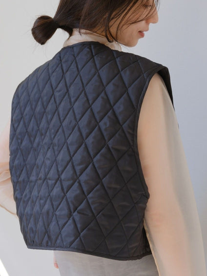 Quilting short vest