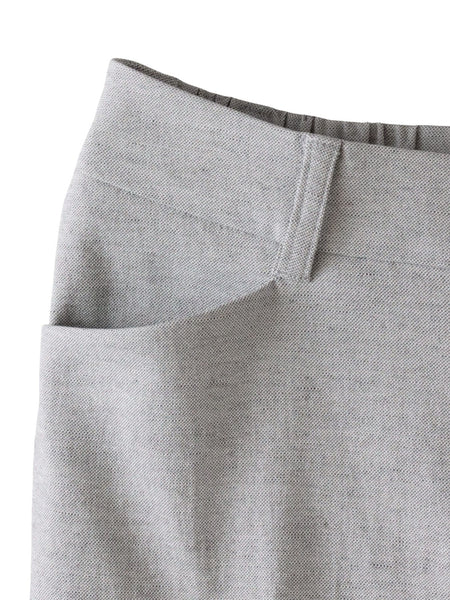 【大きいサイズ】シェルタリングテーパードパンツ