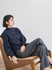 キラメキストレッチワイドパンツ≪洗濯機で洗える≫