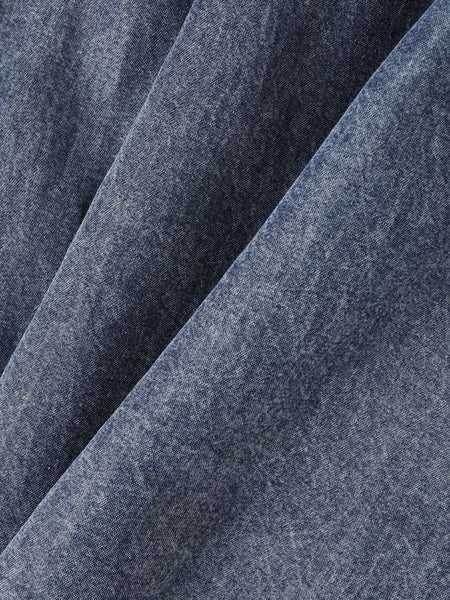 ゆれるデニムフレアパンツ