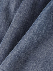 ゆれるデニムフレアパンツ