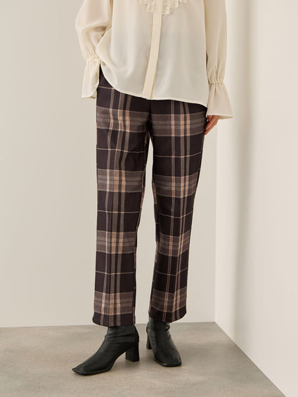 ブラッシュバックストレッチイージーパンツ≪洗濯機で洗える≫