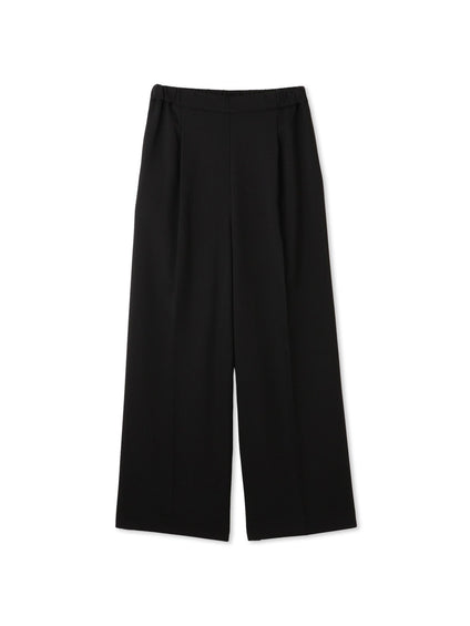 ナチュレッチセンタープレスワイドパンツ≪手洗い可能≫