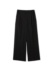 ナチュレッチセンタープレスワイドパンツ≪手洗い可能≫