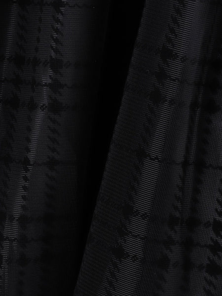 フロッキーチェックスカート≪手洗い可能≫