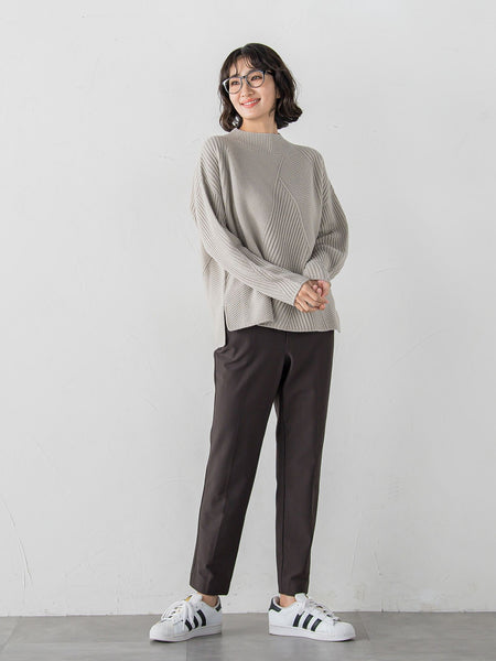 【大きいサイズ】<極>”ラクきれい”裏起毛ジョグパン