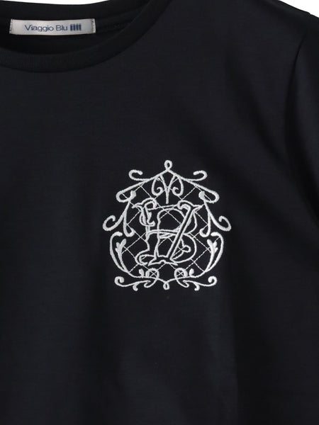 【WEB限定】35th Anniversaryロゴ刺繍Tシャツ≪洗濯機で洗える≫