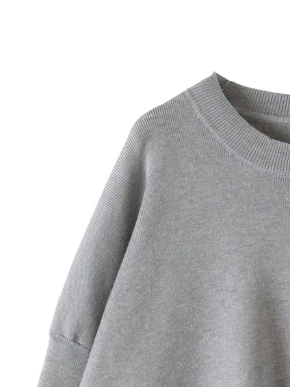 【WEB限定】”3コーデが叶う2点セット”ニット×シャツ≪手洗い可能≫