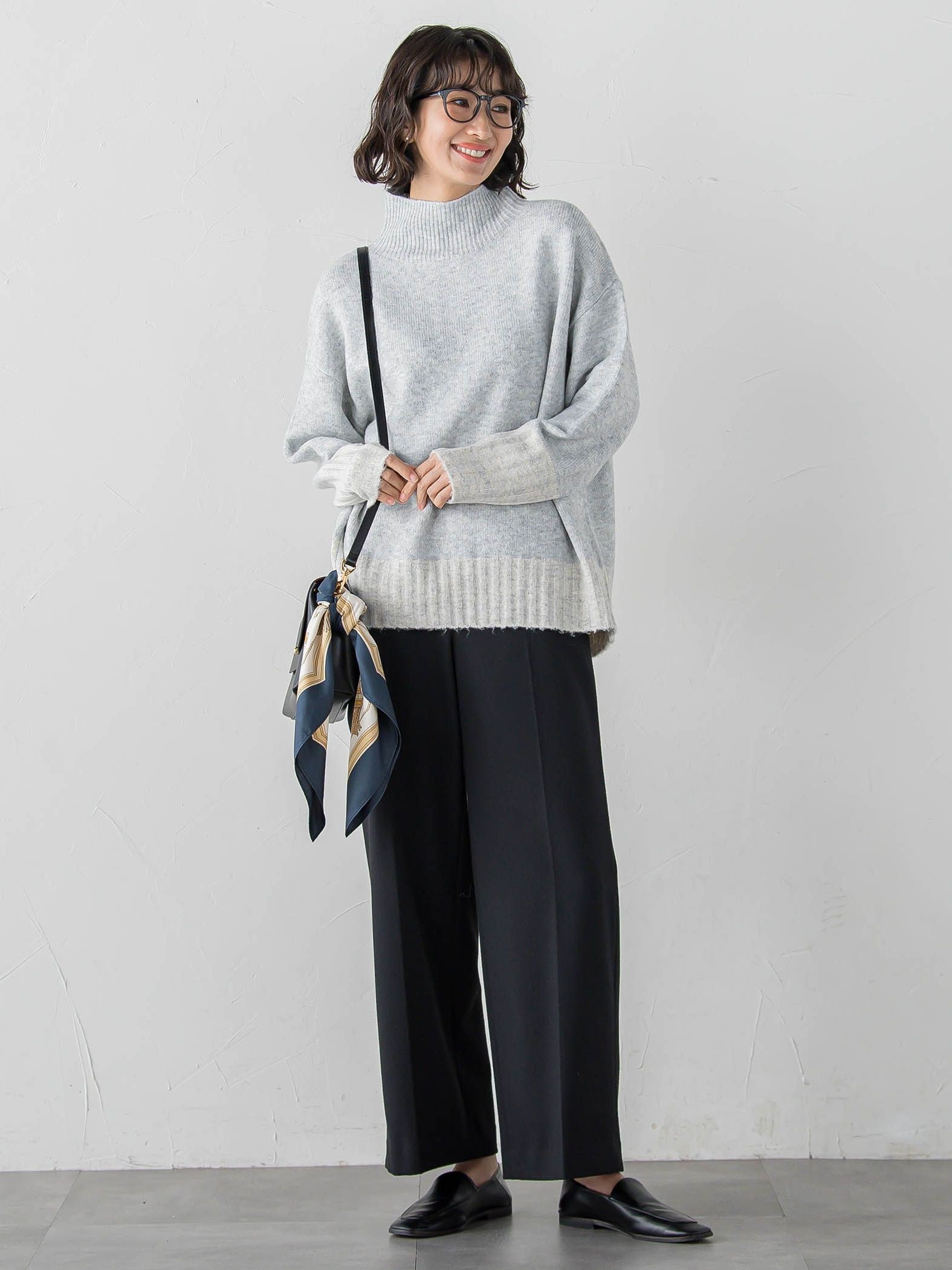 【大きいサイズ】【biyori】ピクシエスタワイドパンツ