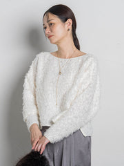 【コラボ商品】エディター東原妙子 × LAUTREAMONT /フェザージャガードブラウス