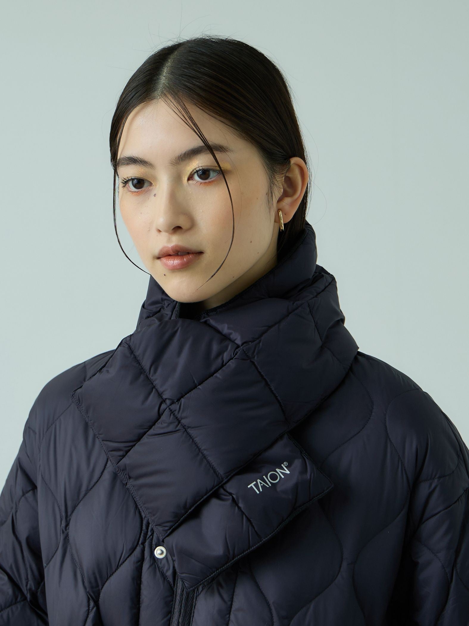 TAION　ベーシックダウンスカーフ≪手洗い可能≫