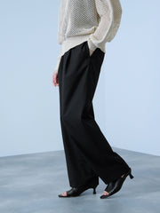 サイドポケットワイドタックパンツ