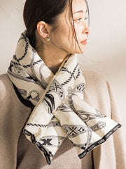 【manipuri】シルクダウンストール