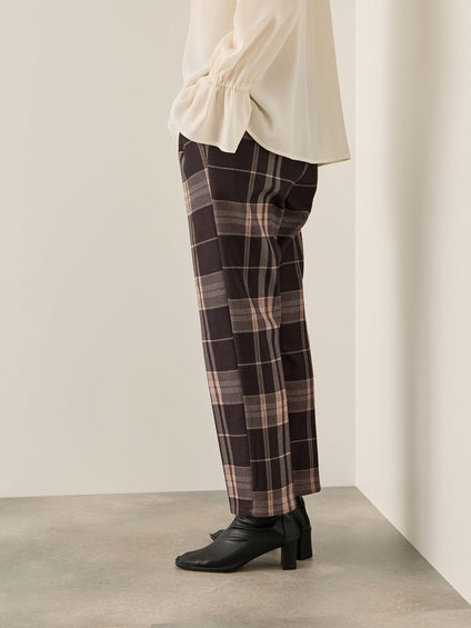 ブラッシュバックストレッチイージーパンツ≪洗濯機で洗える≫